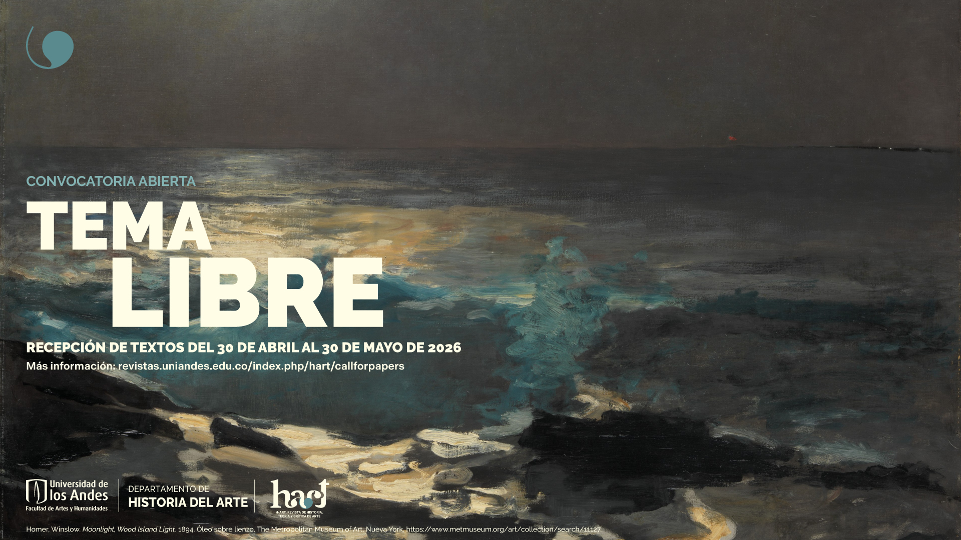 Convocatoria abierta — Tema libre